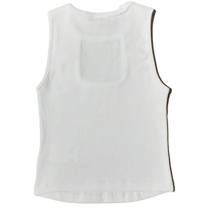 Comme Des Fuckdown White Cotton Tops & T-Shirt