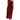 Dolce & Gabbana Red Viscose Fitted One Shoulder Midi Dress