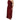 Dolce & Gabbana Red Viscose Fitted One Shoulder Midi Dress