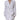 MSGM White Polyester Long Sleeves Ruffled Wrap Jacket