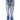 Dsquared² Blue Washed Cotton Mid Waist Skinny Denim Jeans