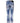 Dsquared² Blue Washed Cotton Mid Waist Skinny Denim Jeans