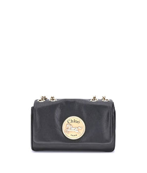Chloé Black Calf Leather Bos Taurus Shoulder Bag