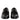 Dolce & Gabbana Black Leather Lace Up Derby Men Dress Shoes