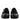 Dolce & Gabbana Black Leather Slip On Loafers Dress Shoes