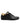 Leather Crown Black Gold Lace Up Low Top Women Sneakers Shoes