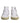 Maison Margiela White Lace Up Mid Top Women's Sneakers Shoes