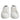 Dolce & Gabbana White Black Logo Low Top Leather Sneakers Shoes