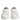 Dolce & Gabbana White Red Logo Low Top Leather Sneakers Shoes