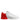 Dolce & Gabbana White Red Logo Low Top Leather Sneakers Shoes
