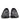 Dolce & Gabbana Black Slip On Printed Men Loafers Shoes