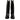 Dolce & Gabbana Black Calfskin Leather Logo High Boots Shoes