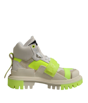 Dolce & Gabbana Multicolor Trekking Boots Sneakers Shoes