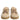 Dolce & Gabbana Beige Leather Low Top Lace Up Sneakers Shoes