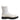 Dolce & Gabbana White Beige DG Logo Mid Calf Boots Shoes