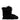 Dolce & Gabbana Black Faux Fur Mid Calf Boots Shoes