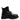 Dolce & Gabbana Black Leather Logo Ankle Boots Lace Up Shoes