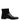 Dolce & Gabbana Black Leather Logo Ankle Boots Studded Shoes