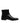 Dolce & Gabbana Black Leather Logo Ankle Boots Studded Shoes
