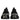 Dolce & Gabbana Black Leather Embellished Trekking Derby Shoes