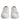 Dolce & Gabbana White Red Logo Low Top Leather Sneakers Shoes