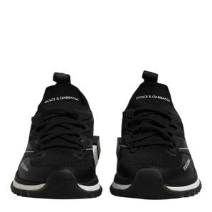 Dolce & Gabbana Black SORRENTO Sport Stretch Sneakers Shoes