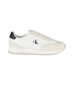 Calvin Klein White Leather Men Sneaker