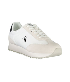 Calvin Klein White Leather Men Sneaker