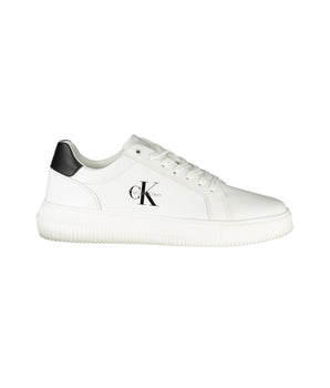 Calvin Klein White Leather Men Sneaker