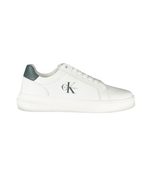 Calvin Klein White Leather Men Sneaker