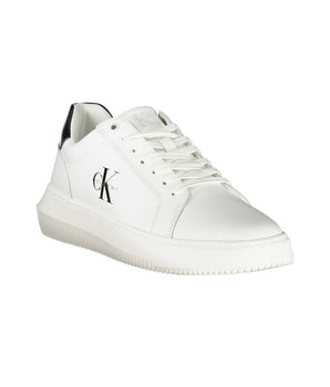 Calvin Klein White Leather Men Sneaker
