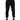 Dolce & Gabbana Black Cotton Logo Tape Men Jogger Pants