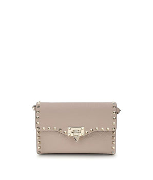 Valentino Garavani Multicolor Calf Leather Bos Taurus Shoulder Bag