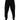 Dolce & Gabbana Black Cotton Logo Tape Men Jogger Pants