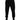 Dolce & Gabbana Black Cotton Crown Jogger Sweatpants Pants
