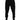 Dolce & Gabbana Black Cotton Crown Jogger Sweatpants Pants