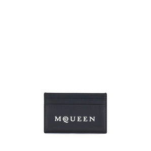 Tarjetero con el logotipo de Alexander McQueen