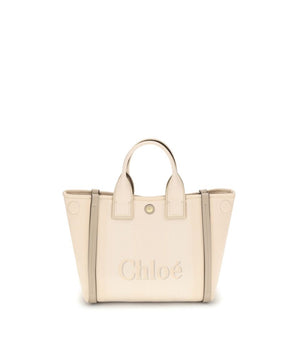 Chloé Beige Cotton Handbag