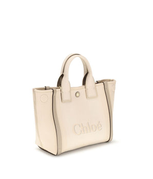 Chloé Beige Cotton Handbag