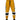 Dolce & Gabbana Yellow Cotton Logo Jogger Sweatpants Pants