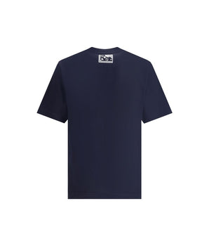 Fendi Blue Cotton T-Shirt
