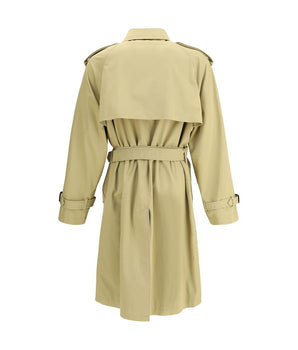 Beige Burberry cotton jacket