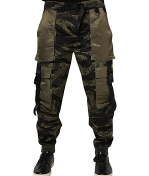 Dolce & Gabbana Multicolor Cargo Camouflage Pants
