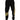 Dolce & Gabbana Black Cotton Logo Tape Men Jogger Pants