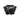 Bolso Calvin Klein de polietileno negro