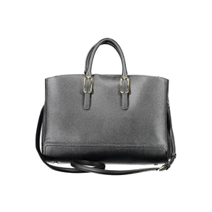Bolso de mano Tommy Hilfiger de polietileno negro