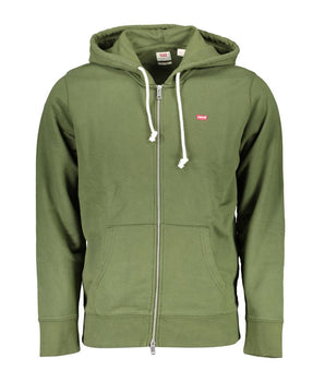 Levi's Green Cotton Men Sweater