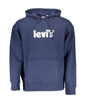 Levi's Blue Cotton Men Sweater