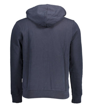 Napapijri Blue Cotton Men Sweater