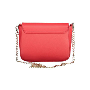 Bolso de mano Mario Valentino de polietileno rojo